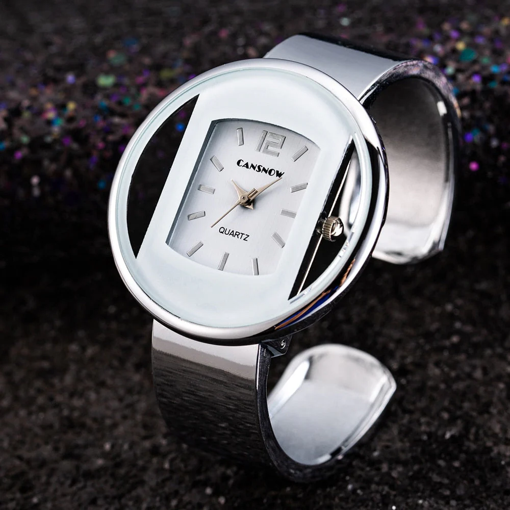 Timeless women's watch – classic metal design, high-quality, for autumn occasions - Image 5