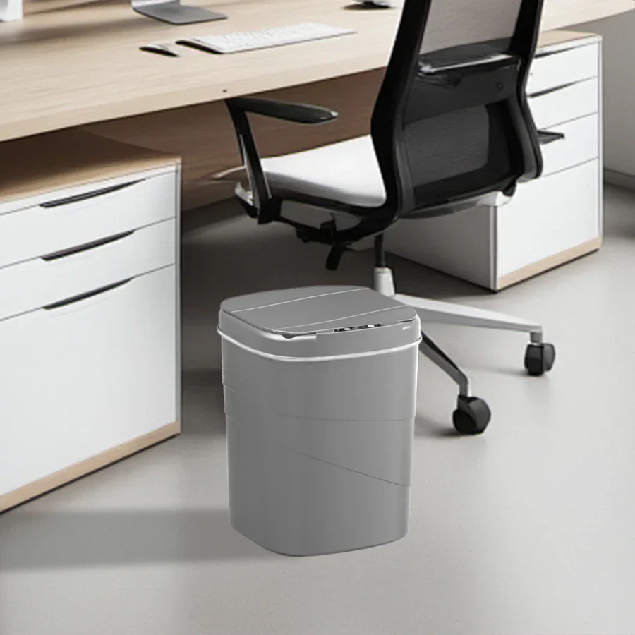 Touchless Sensor Trash Can Battery Powered Hygienic Home - Image 11