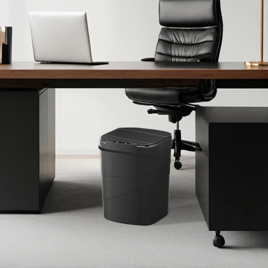 Touchless Sensor Trash Can Battery Powered Hygienic Home - Image 4