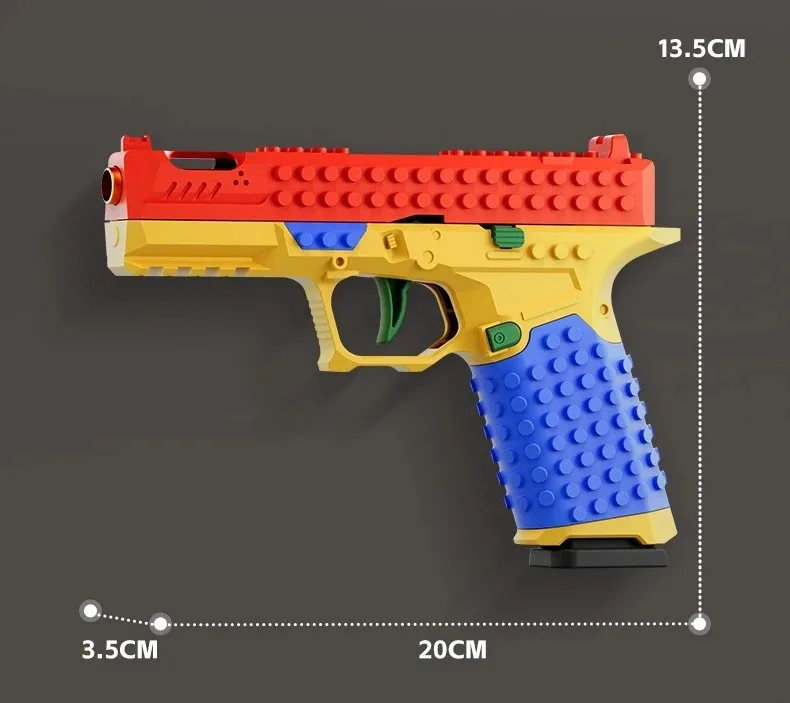 Toy Pistol Blaster CE Certified Continuous Firing Shell Throwing Action ABS Plastic Toy For Back To School 2025 - Image 4