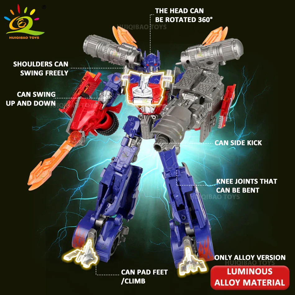 Transformer Toys 2 In 1 Robot Car Action Figures Back To School 2025 TikTok Viral Gift For Kids - Image 5