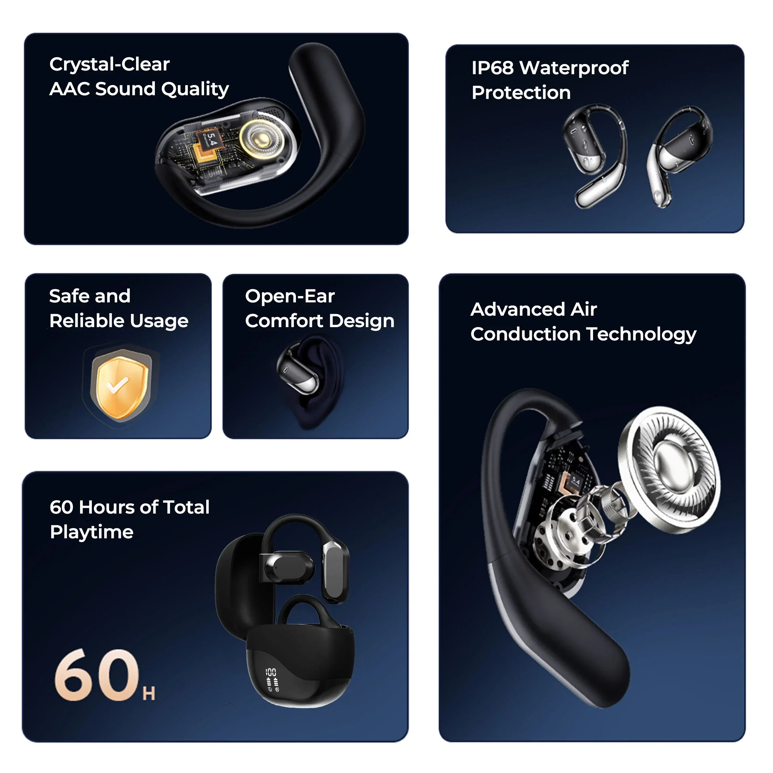 Translation Earbuds 144 Languages Wireless AI Translator - Image 10