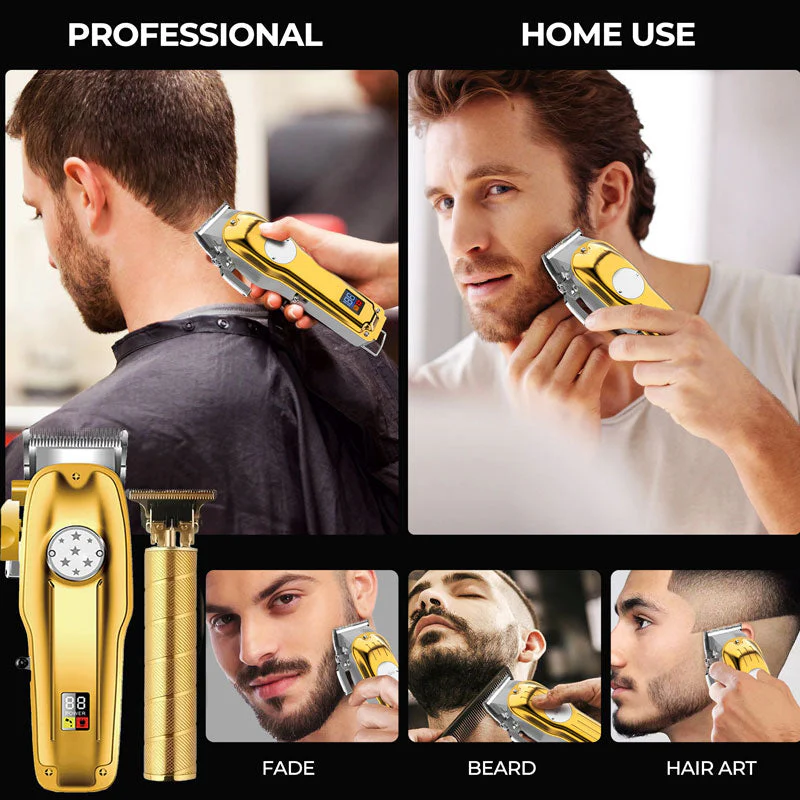 Trimmer Set Cordless Professional All In One Grooming - Image 3