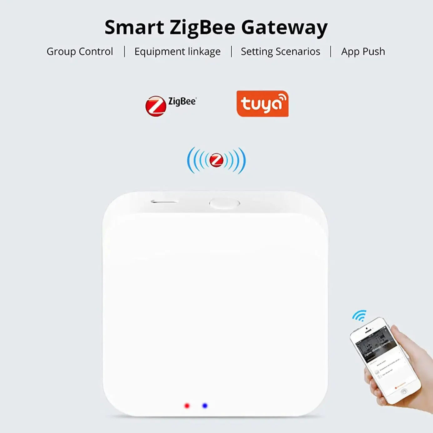 Tuya Zigbee 3.0 Gateway Hub Smart Home Wireless Bridge Alexa Google - Image 4