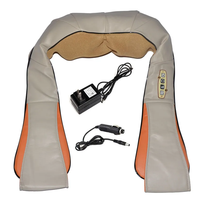 U-Shaped Infrared Heated Neck Massager with Shiatsu Kneading and Adjustable Intensity for Muscle Relief - Image 8