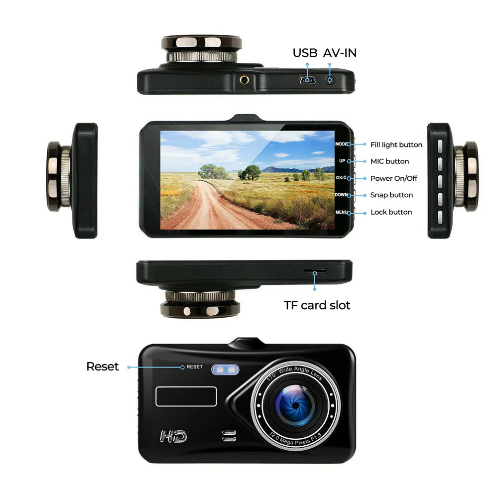 UHD Dual Dash Cam With Night Vision And Parking Monitor - Image 7