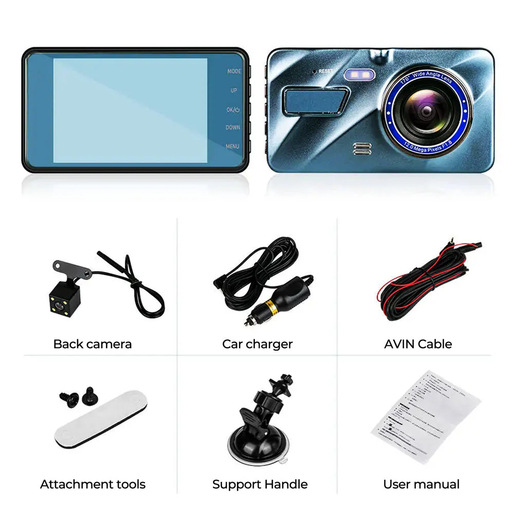 UHD Dual Dash Cam With Night Vision And Parking Monitor - Image 9