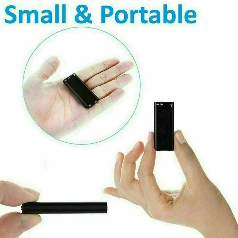 Voice Recorder Ultra Thin Mini Digital Dictaphone Compact - Image 27