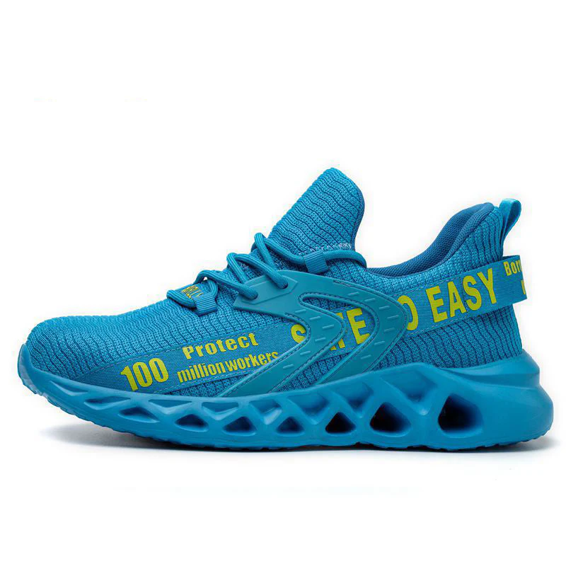 Ultralight Breathable Non-Slip Safety Shoes with Steel Toe and Kevlar Sole for Enhanced Comfort and Protection - Image 9