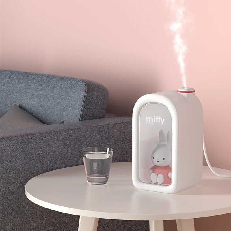 Ultrasonic Humidifier 380ml Doll Design Desktop Humidifier Back To School 2025 Quiet LED Mood Light Gift - Image 2