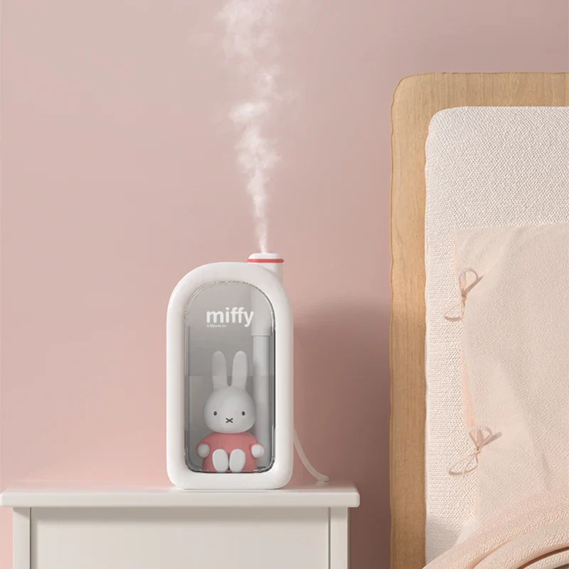 Ultrasonic Humidifier 380ml Doll Design Desktop Humidifier Back To School 2025 Quiet LED Mood Light Gift - Image 3