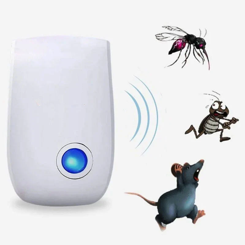 Ultrasonic Mouse Repeller Silent Pest Control Eco Safe
