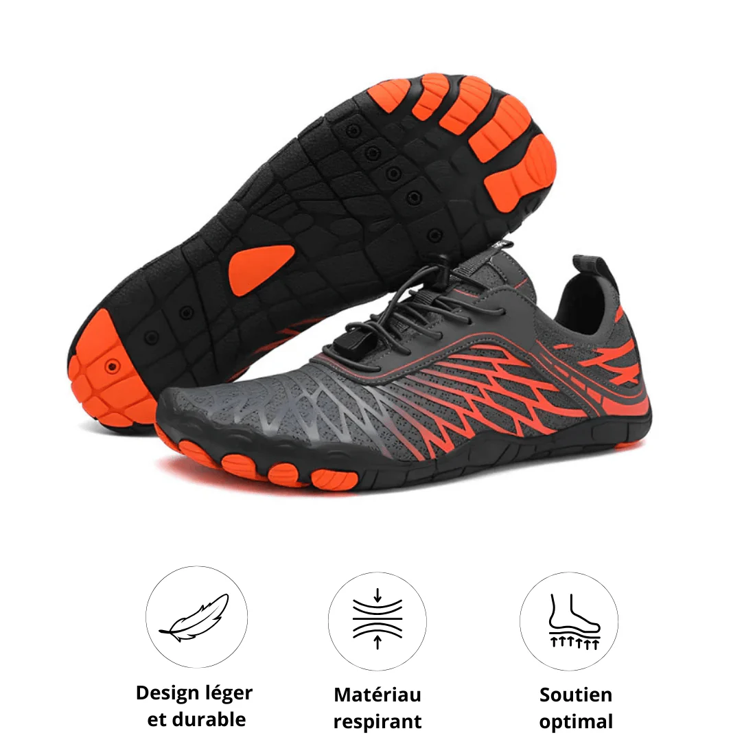 Unisex Barefoot Shoes for Men and Women, Flexible Lightweight Minimalist Design with Breathable Mesh and Non-Slip Sole - Image 11
