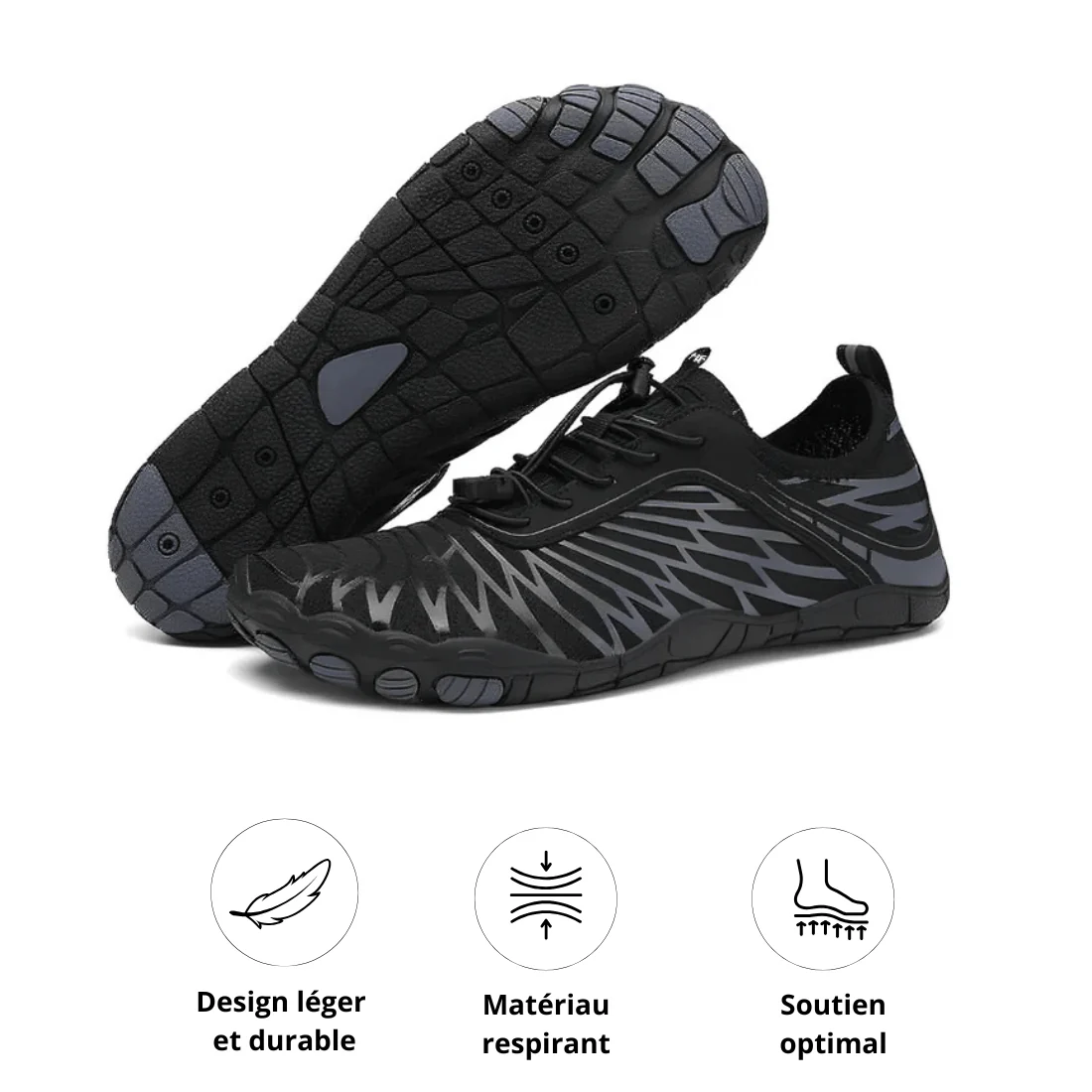 Unisex Barefoot Shoes for Men and Women, Flexible Lightweight Minimalist Design with Breathable Mesh and Non-Slip Sole - Image 8