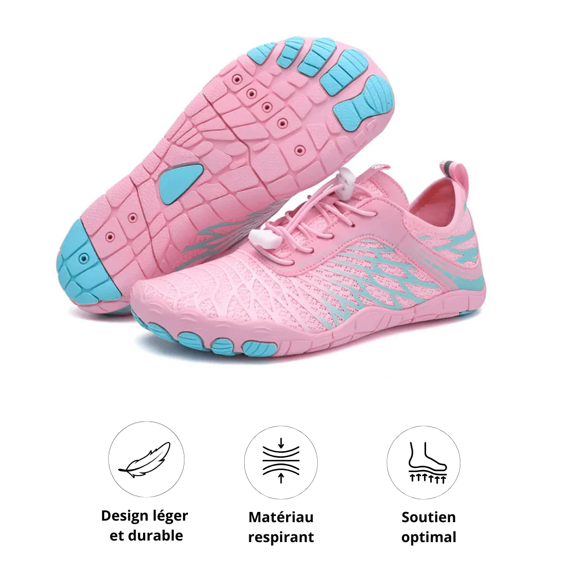 Unisex Barefoot Shoes for Men and Women, Flexible Lightweight Minimalist Design with Breathable Mesh and Non-Slip Sole - Image 9