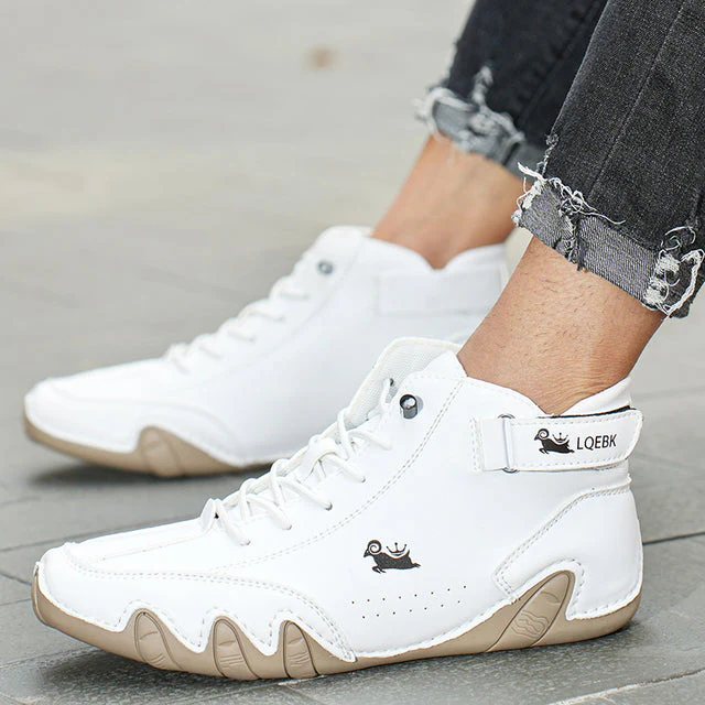 Unisex Leather Barefoot Shoes with Anti-Slip Design and Breathable Comfort for Daily Wear - Image 4