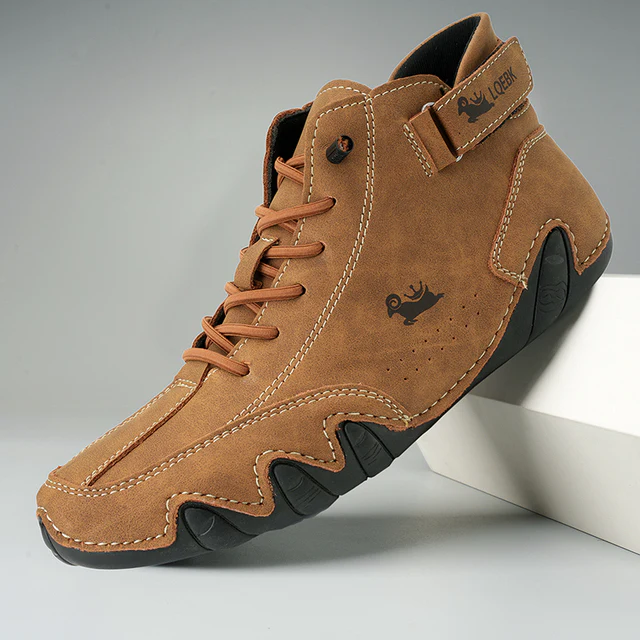 Unisex Leather Barefoot Shoes with Anti-Slip Design and Breathable Comfort for Daily Wear - Image 7