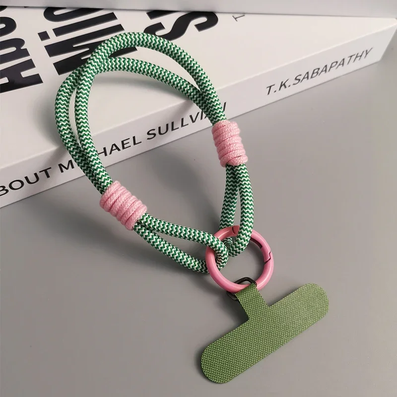 Universal Mobile Phone Lanyard with Anti-Loss Wrist Strap & Accessories - Stylish Two-Strand Design - Image 11