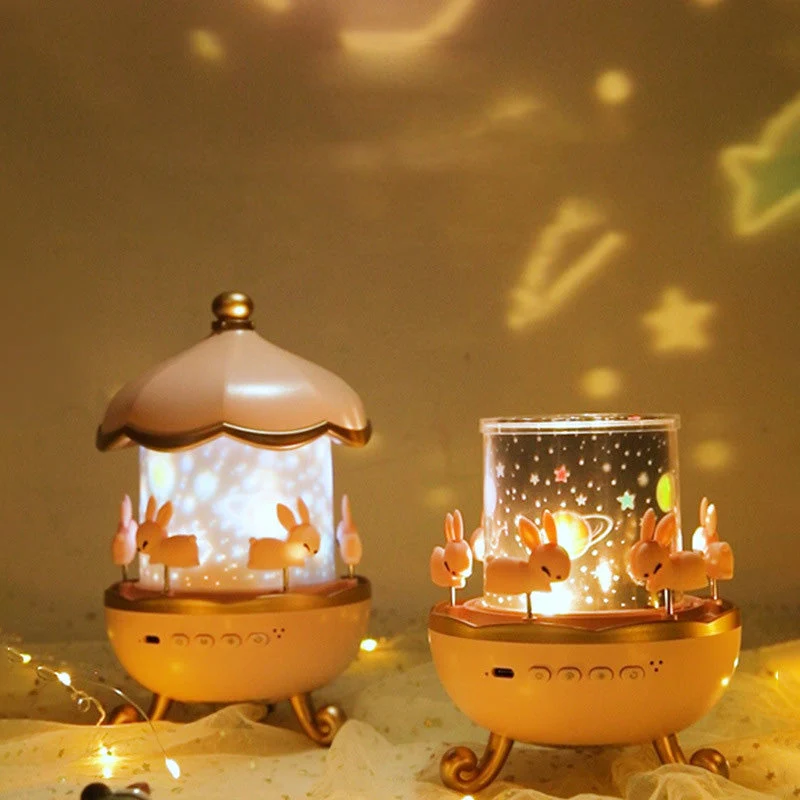 Upgraded Projector Night Light - 12 Themes, Bluetooth, Calming Glow for Kids - Image 9