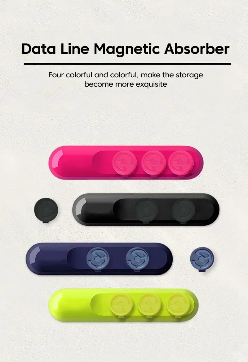 USB Cable Organizer Silicone Cord Clip Desktop Holder - Image 7