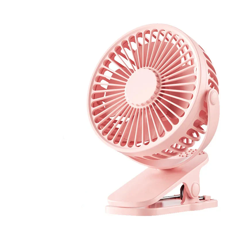 USB Rechargeable Clip-On Desk Fan - Portable Mini Fan for Dorm, Adjustable 360 Degree Rotation, Quiet Operation - Image 9