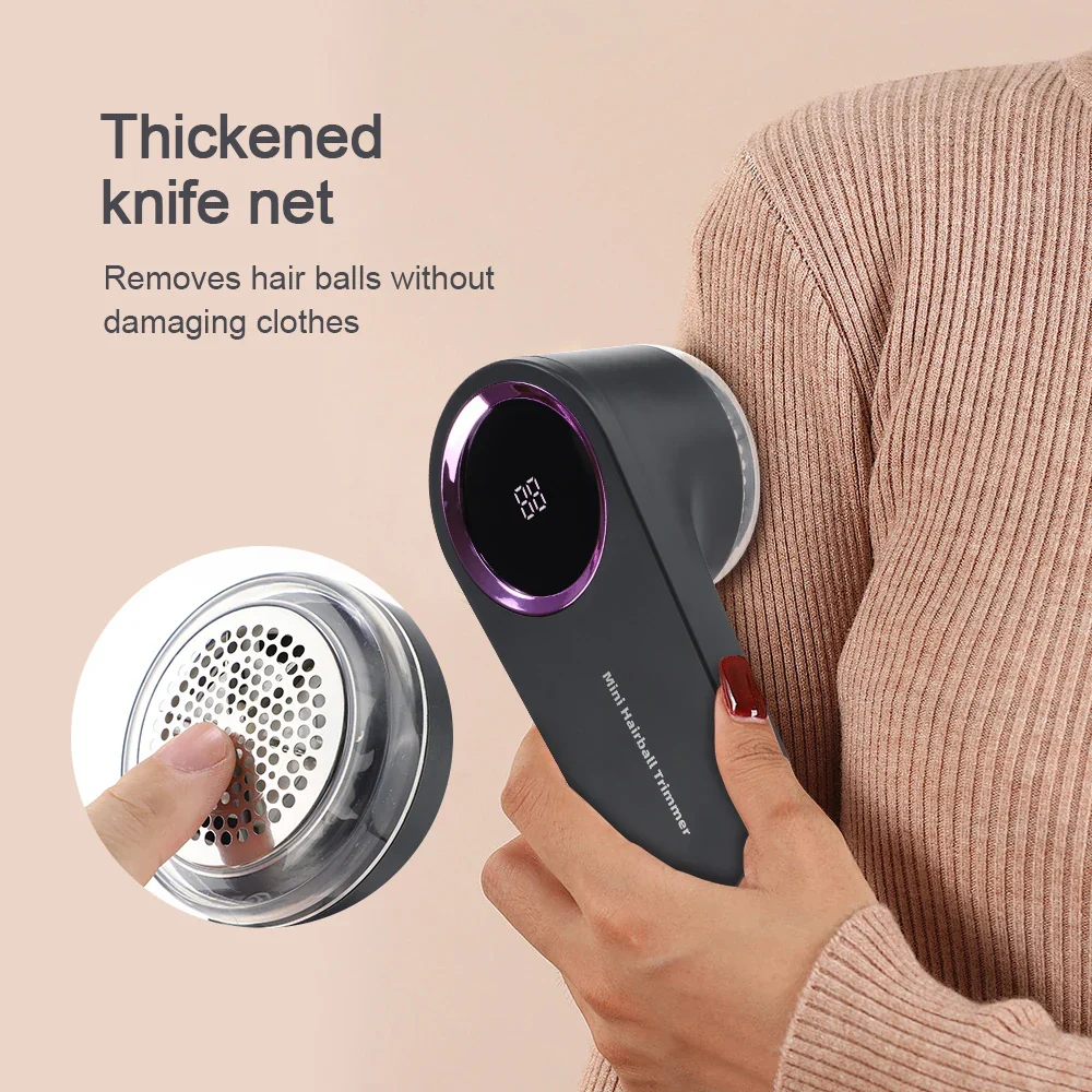 Rechargeable Fabric Lint Remover Portable Clothes Shaver - Image 3