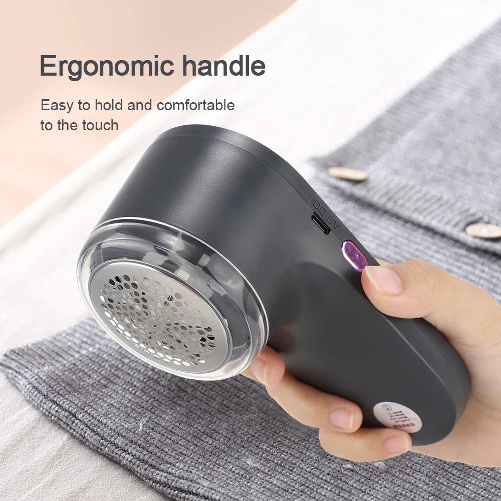 Rechargeable Fabric Lint Remover Portable Clothes Shaver - Image 6