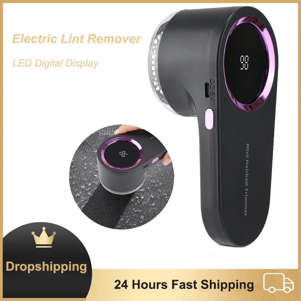 Rechargeable Fabric Lint Remover Portable Clothes Shaver - Image 7