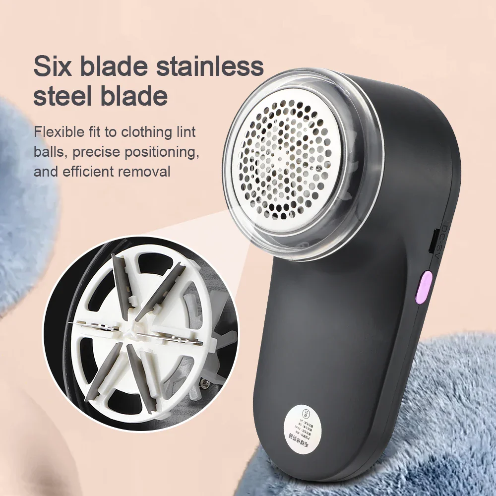Rechargeable Fabric Lint Remover Portable Clothes Shaver - Image 9
