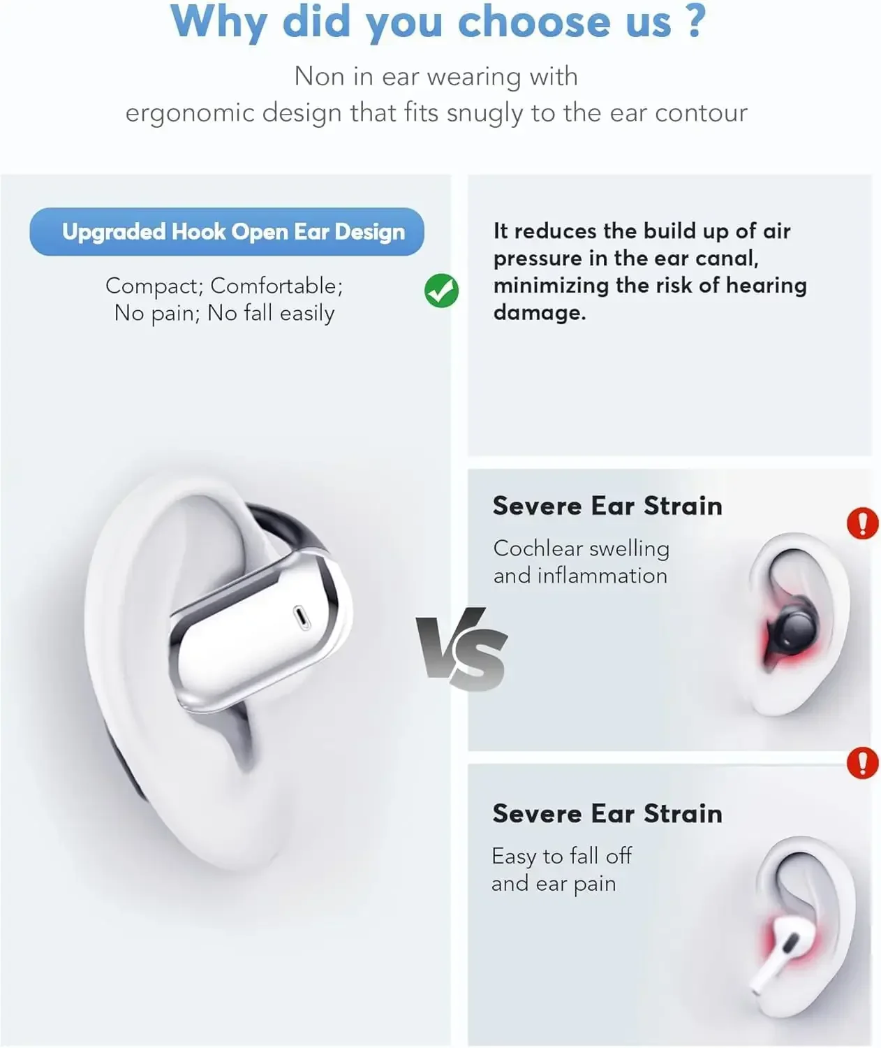 AI Real Time Translator Earbuds 144 Languages ANC Business - Image 3