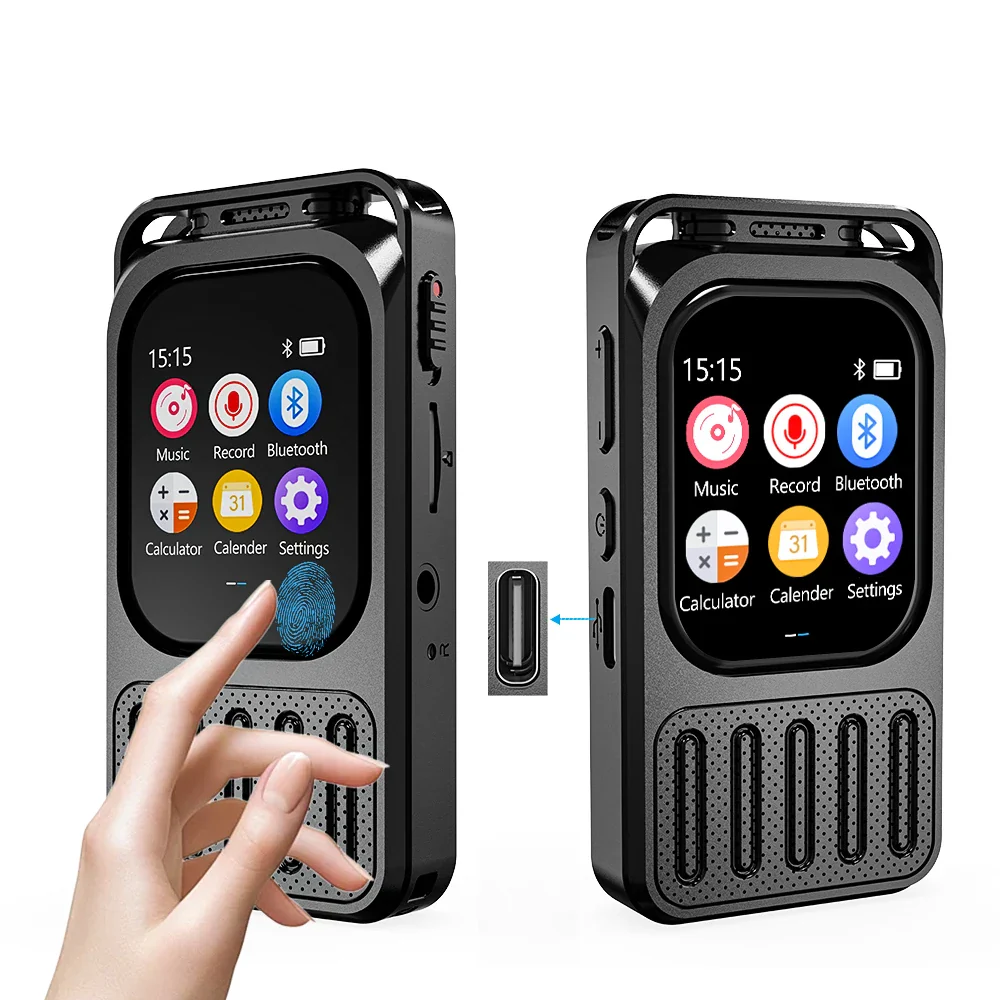 AI Voice Recorder Bluetooth Touchscreen 79H Battery 1200mAh - Image 10