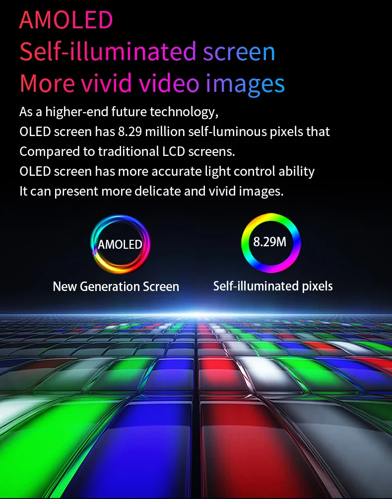 OLED 13.3 Portable Monitor Metal Frame Travel Display - Image 13