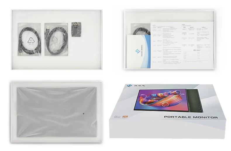 OLED 13.3 Portable Monitor Metal Frame Travel Display - Image 31