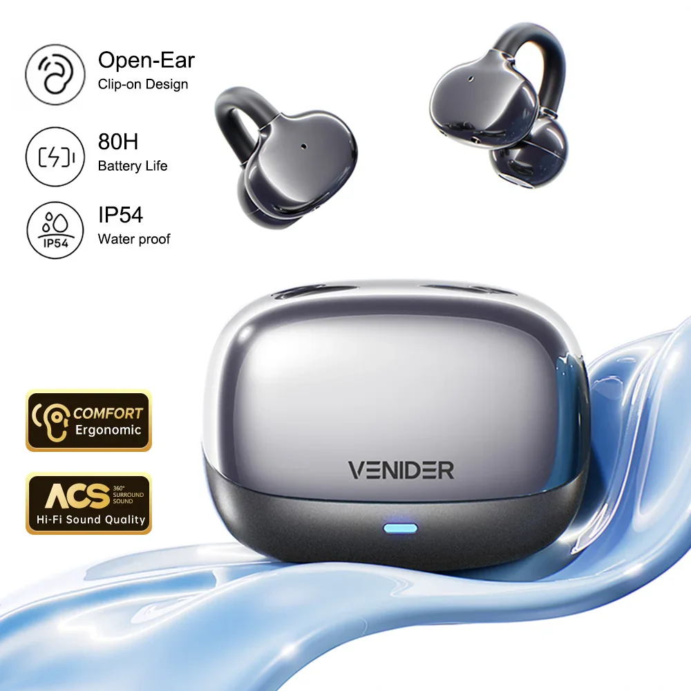 Bone Conduction Open Ear Bluetooth Earbuds Sports Gym - Image 11