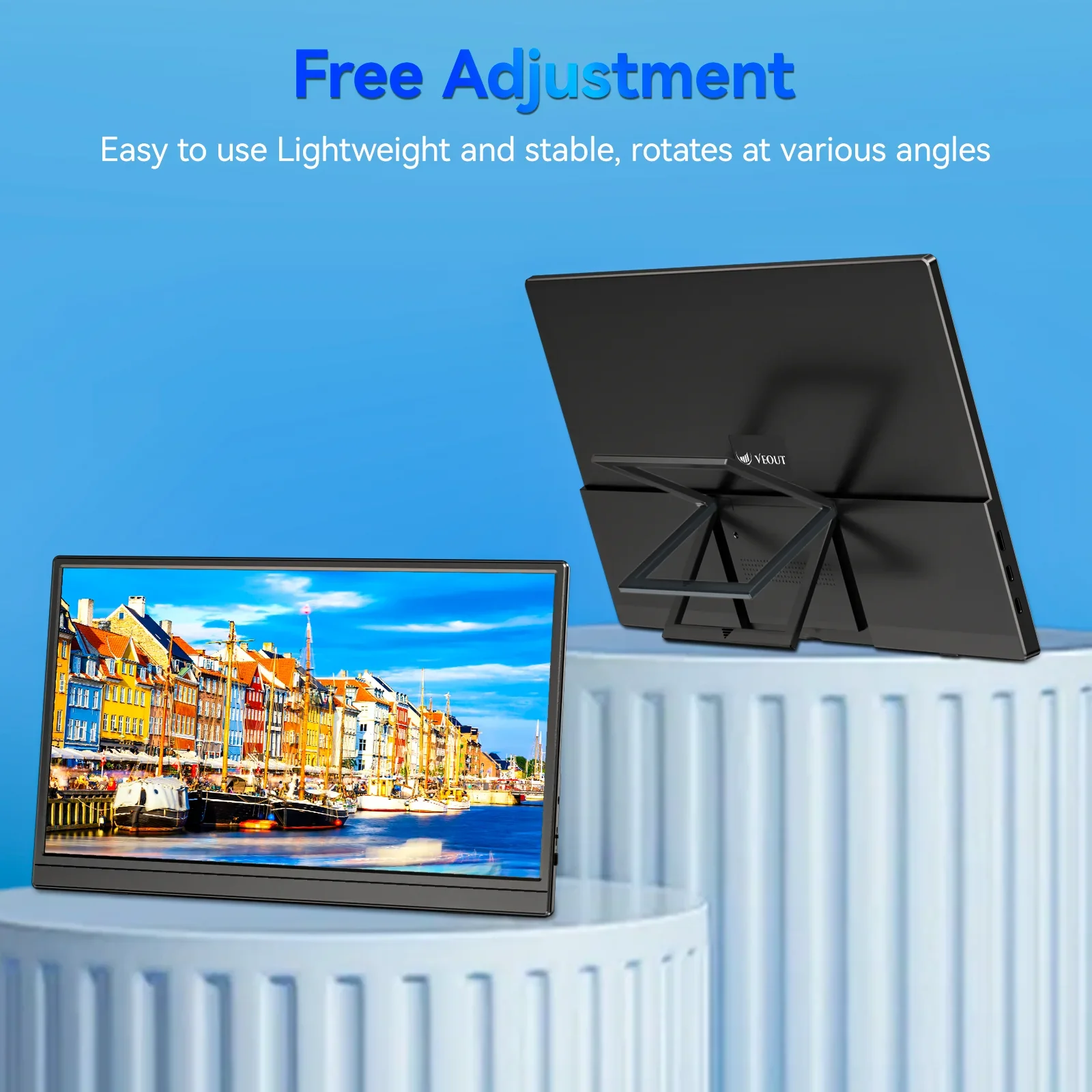 Portable 15.6 Inch 1080P Gaming Monitor 60Hz Second Screen - Image 3