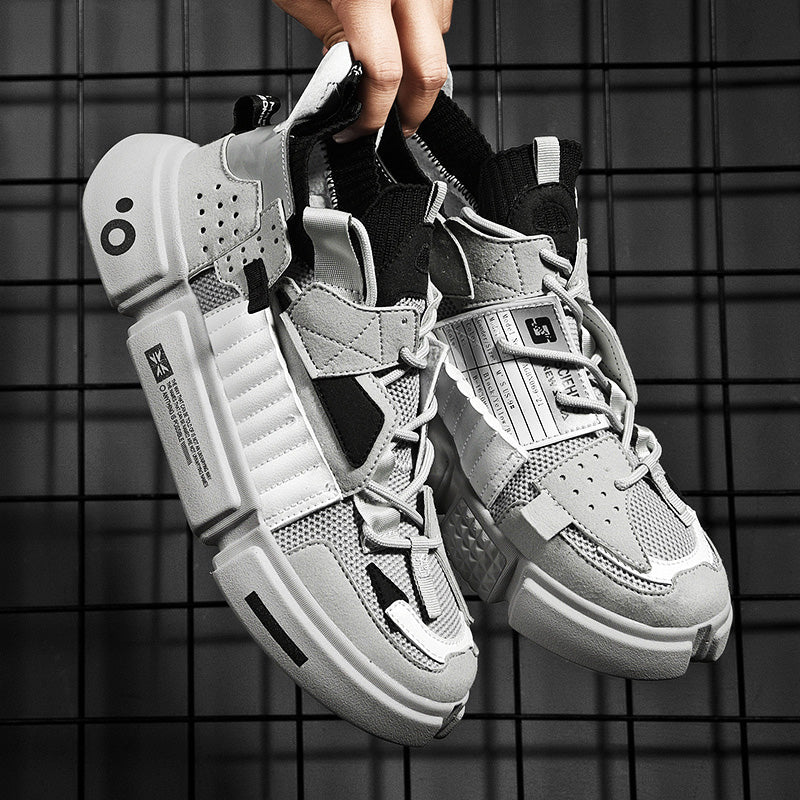 Versatile men’s skater sneakers – streetwear style, breathable material, for everyday wear - Image 7