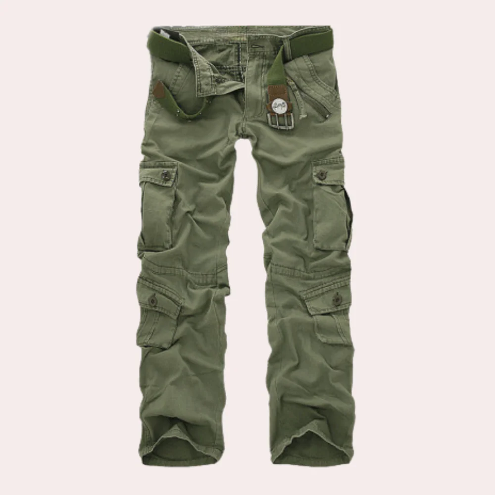 Versatile men's cargo pants – comfortable fit, durable fabric, for outdoor adventures - Image 6