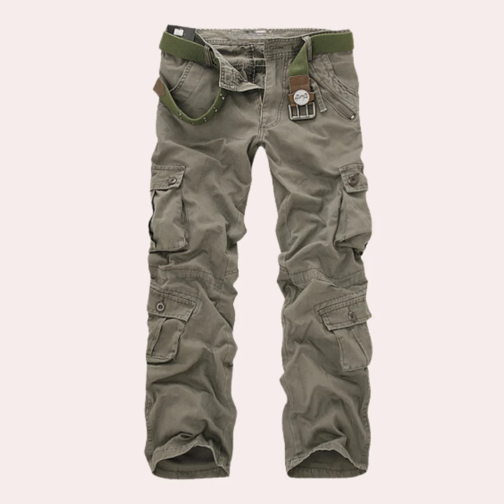 Versatile men's cargo pants – comfortable fit, durable fabric, for outdoor adventures - Image 8