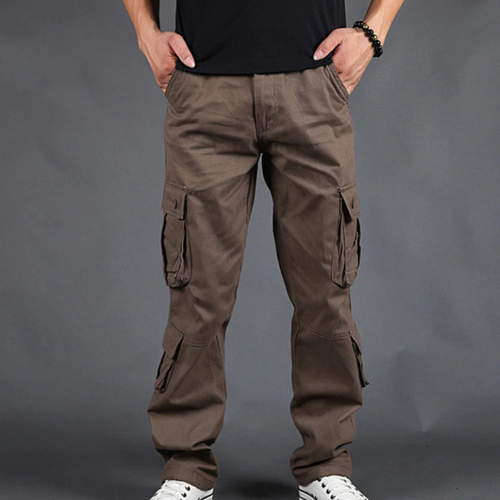 Versatile men's cargo pants – trendy fit, durable fabric, for casual outings - Image 7