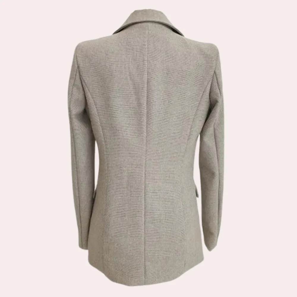 Versatile women's 3-piece suit set – tailored blazer, vest, trousers, for business and evening events - Image 3