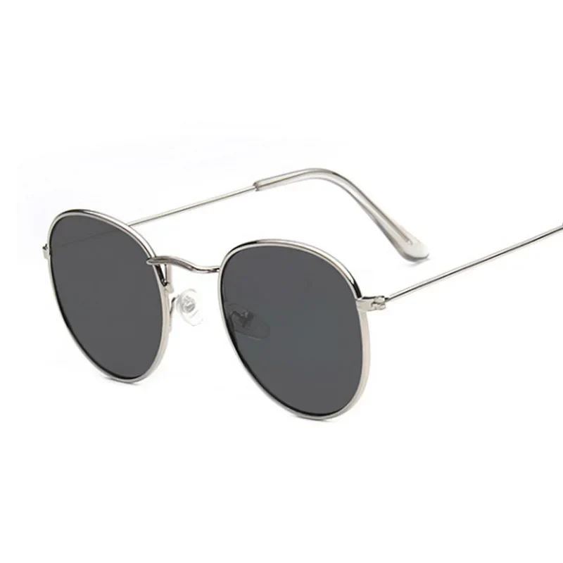 Vintage Small Round Sunglasses for Women - Classic Retro Mirror Fashion Shades Lunette De Soleil - Image 6