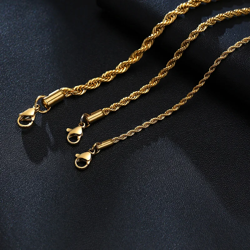 Stainless Steel Rope Chain Bracelet Twisted Singapore - Image 5