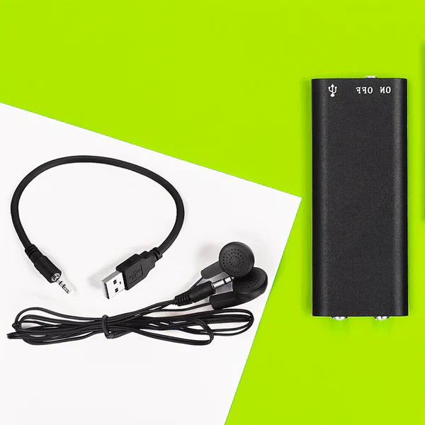 Voice Activated Recorder - Mini Hidden Dictation Device With 32GB Storage And Long Battery Life For Meetings Fall 2025 - Image 6