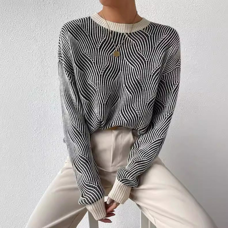 Warm and Cozy Women's Sweater – Turtleneck, Soft, for Cold Days
