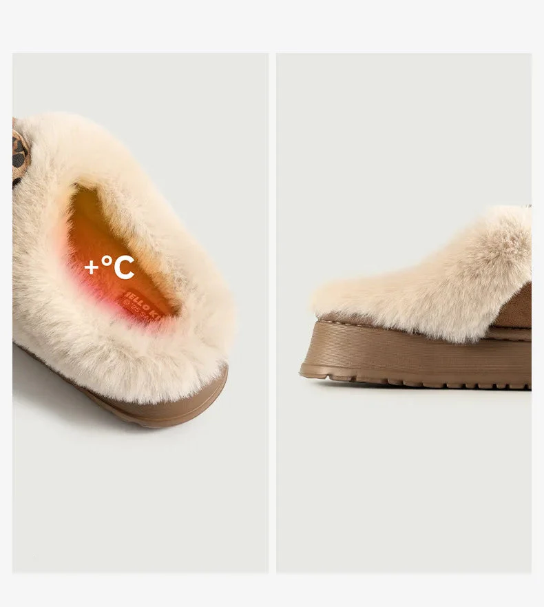 HK Plush Winter Slippers for Women - Image 8