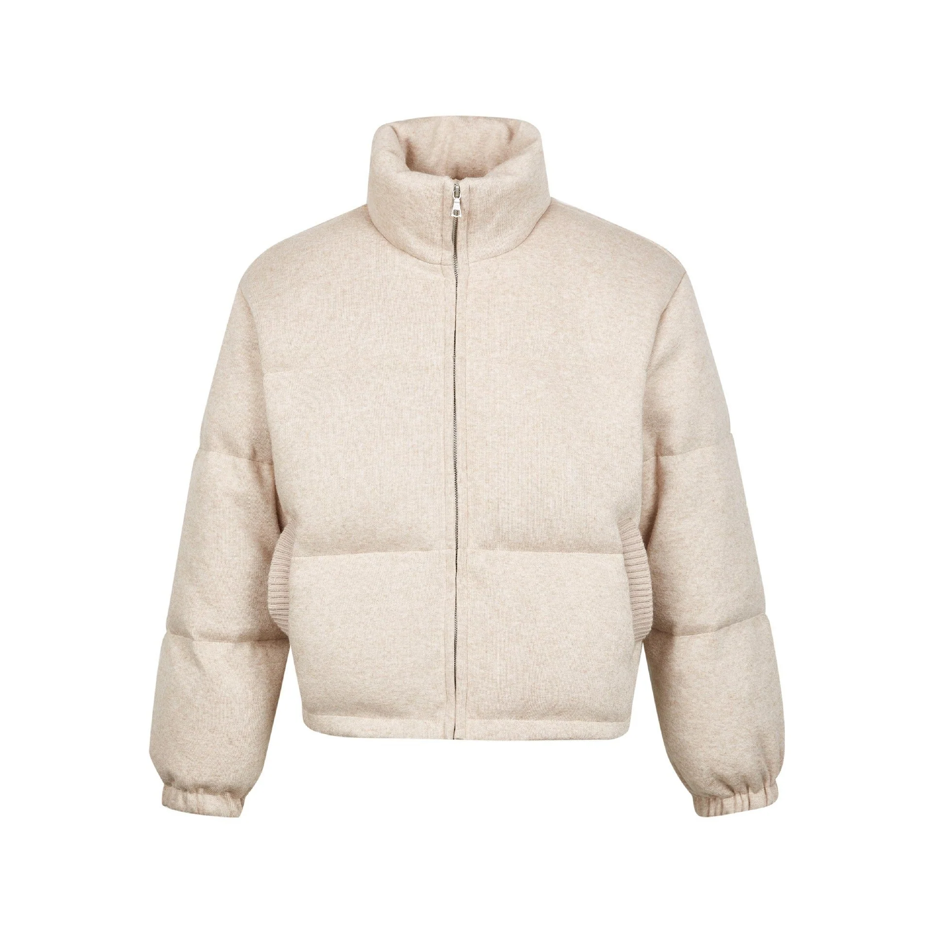 Warm Men's Down Jacket - Boxy Short Coat, Polyester, Winter - Image 2