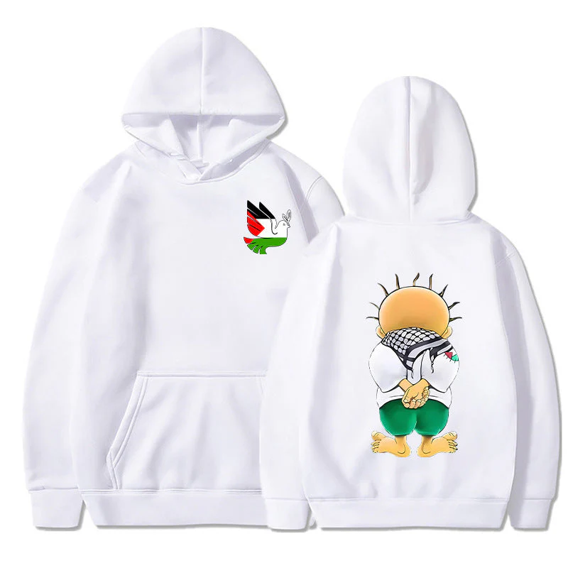 Warm Men's Hoodie - Relaxed Pullover, Polyester, Casual - Image 14