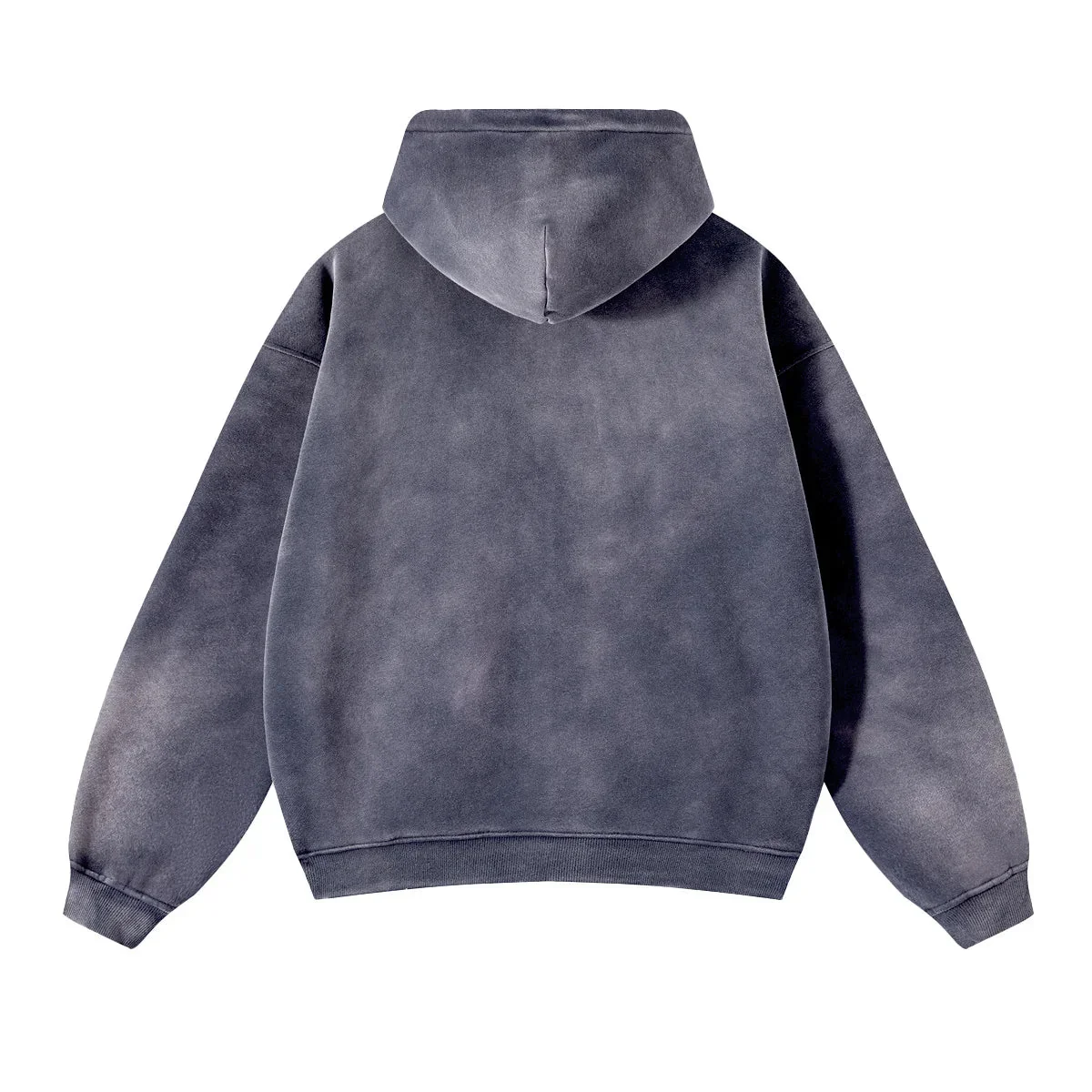 Warm Relaxed Men's Zip Up Hoodie - Oversize, Plush, Winter - Image 15