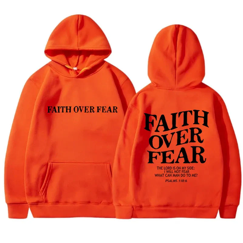 Warm Relaxed Unisex Hoodie - Fleece Lined Polyester, Street - Image 10
