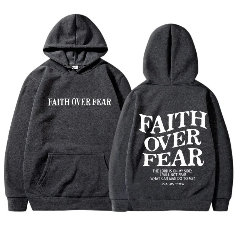 Warm Relaxed Unisex Hoodie - Fleece Lined Polyester, Street - Image 4